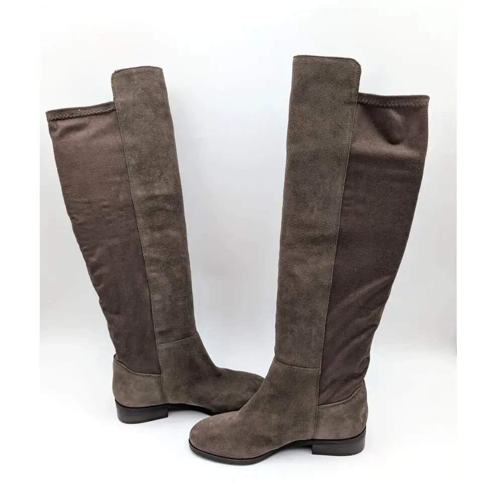 Lucky Brand Calypso Over the Knee Boots Women's Cappuccino Size US6M EU36.5